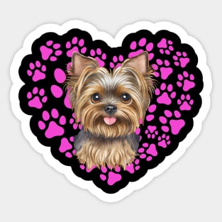 THE DOG LOVE Sticker